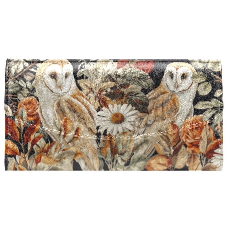 Barn Owl Soft Men Wallets New Purse Credit Card Holders For Male Purses Men Wallet  Owl Barn Owl Mouse Grey Botany Botanical - AliExpress